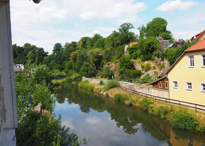 بيت للعطل Unterm Schloss بوتسن